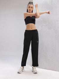 HRX by Hrithik Roshan Women Brand Logo Detail Training Track Pants