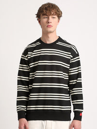 THE BEAR HOUSE Striped Pullover Sweatshirt