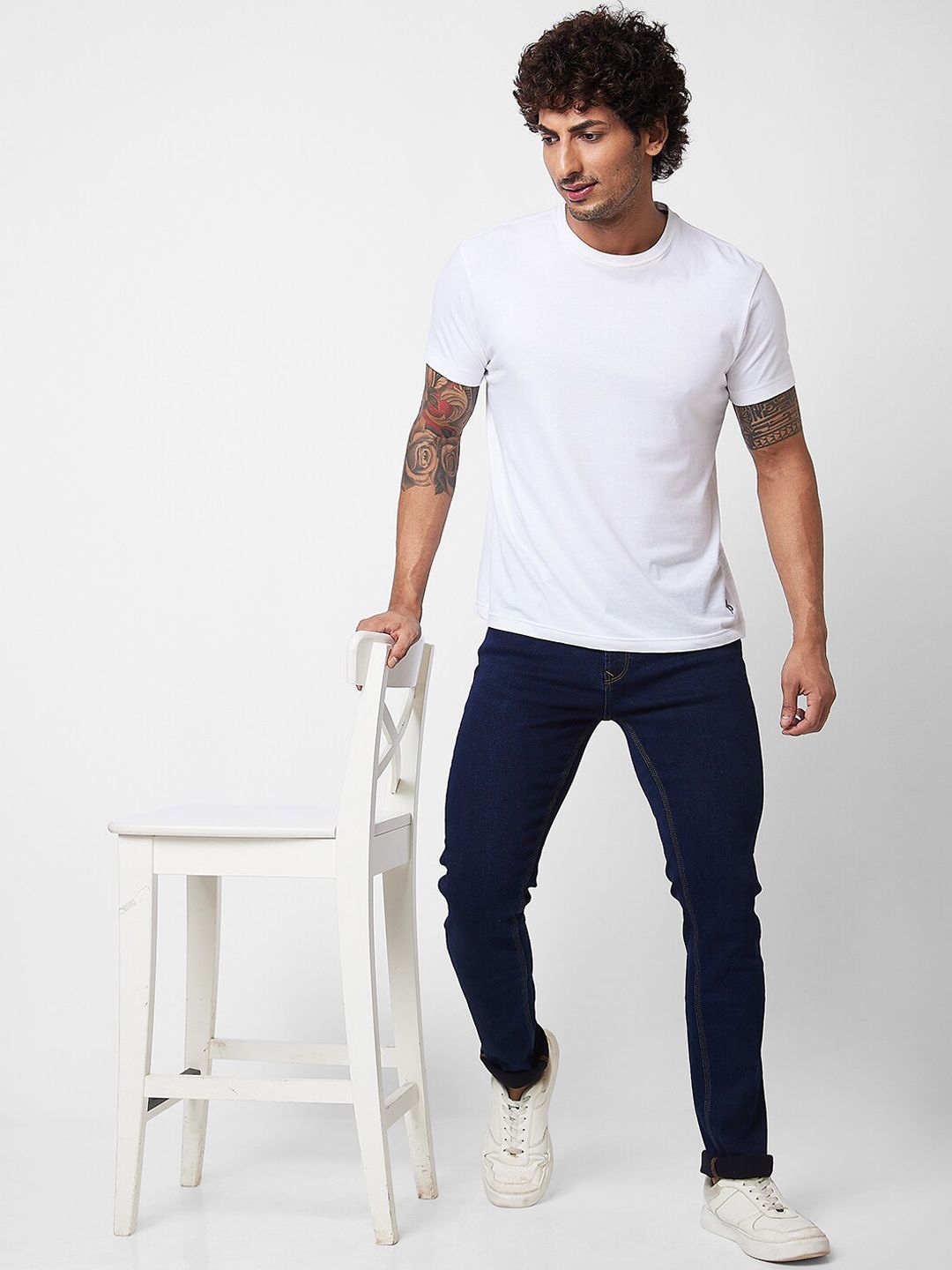 SPYKAR Men Mid-Rise Clean Look Jeans