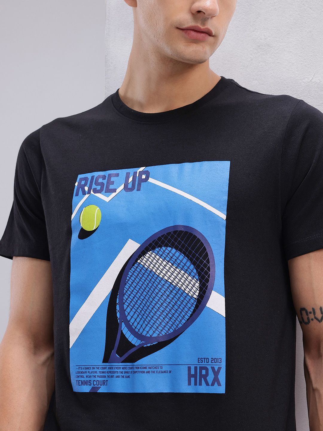 HRX by Hrithik Roshan Printed Lifestyle T-shirt