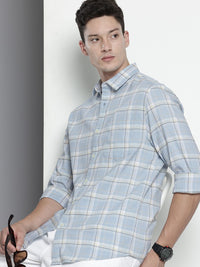 The Indian Garage Co Slim Fit Checked Casual Shirt