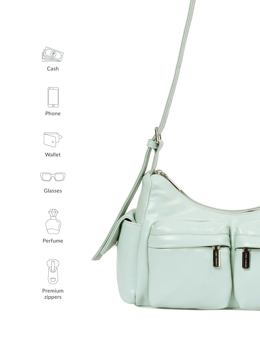 Lino Perros Structured Sling Bag