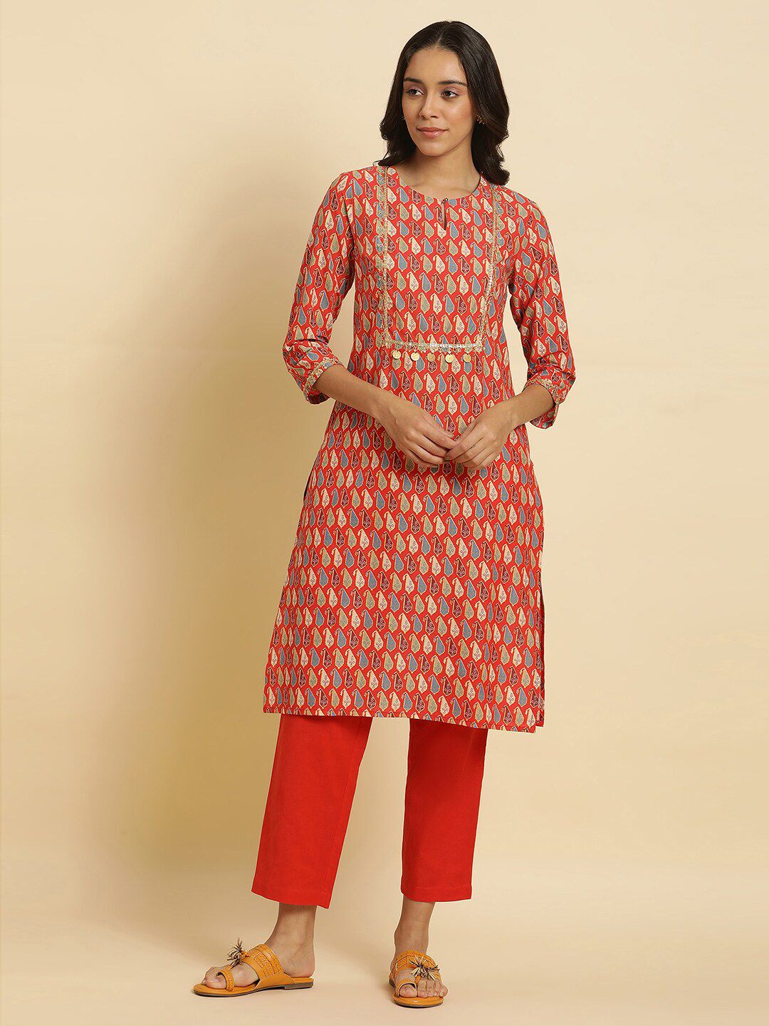 W Women Straight Fit Trousers
