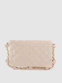 Lino Perros Gold-Toned Quilted Small Sling Bag