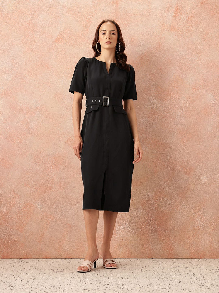 all about you Sheath Midi Dress