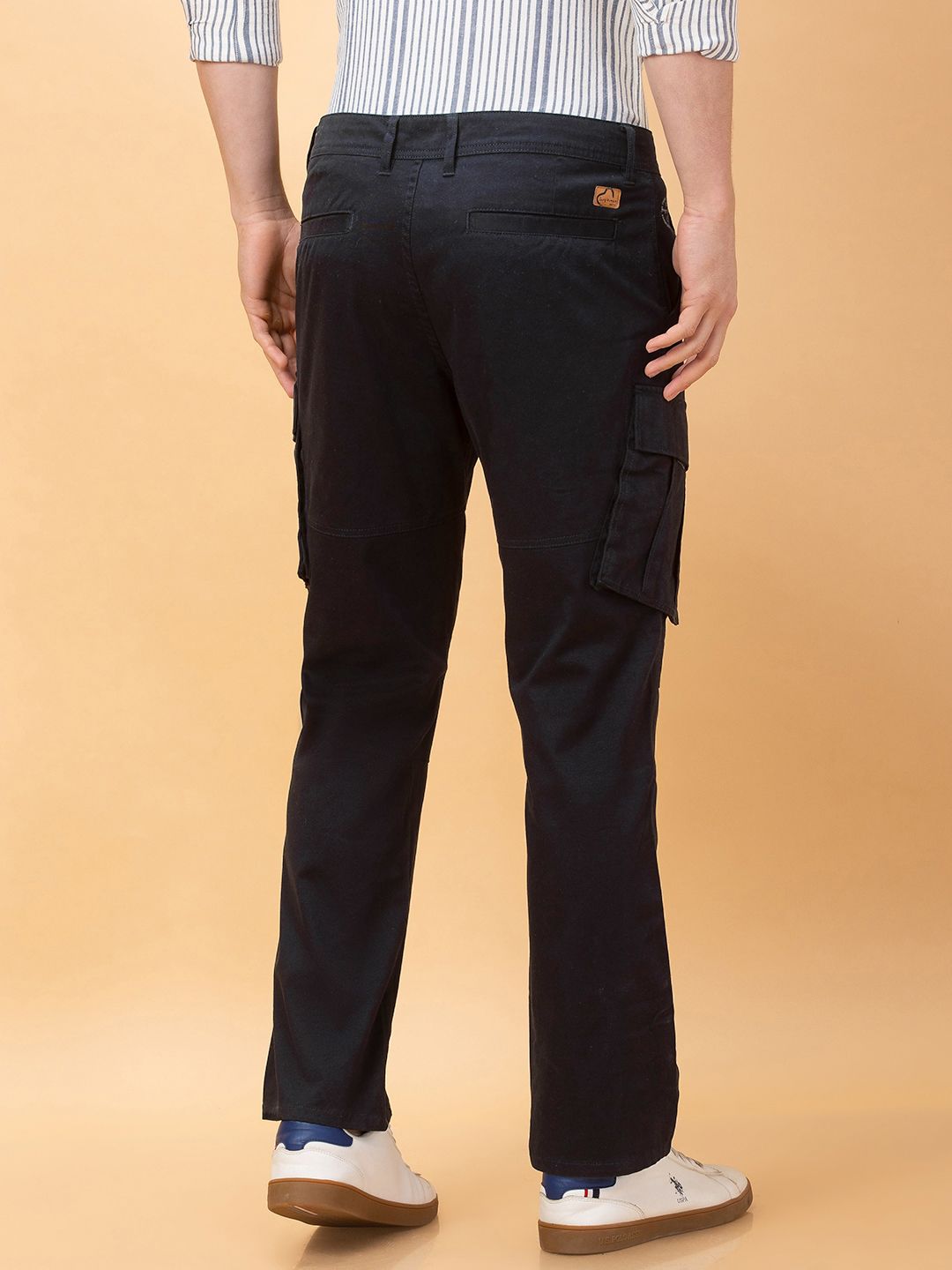 Being Human Men Easy Fit Cargos Trousers