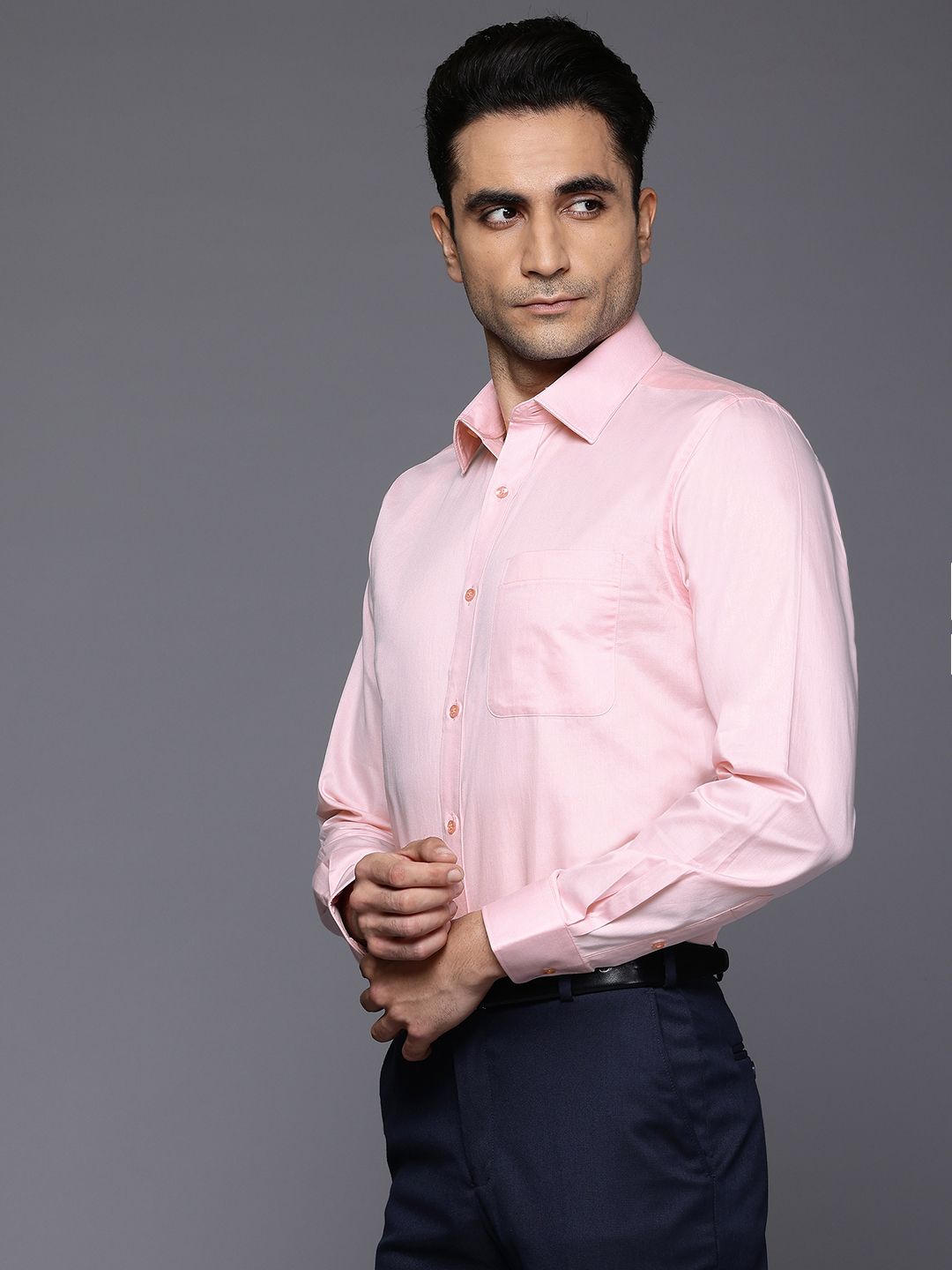 Raymond Slim Fit Pure Cotton Formal Shirt