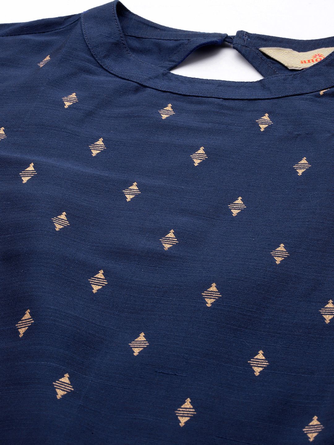 Anouk Printed Regular Kurta with Trousers