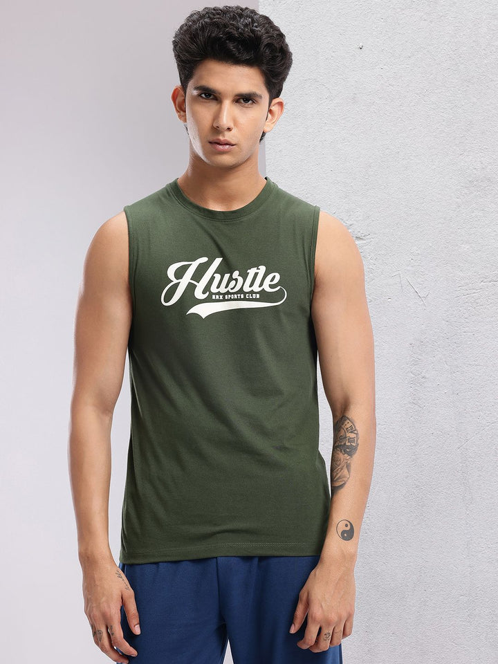 HRX by Hrithik Roshan Typography Printed T-shirt