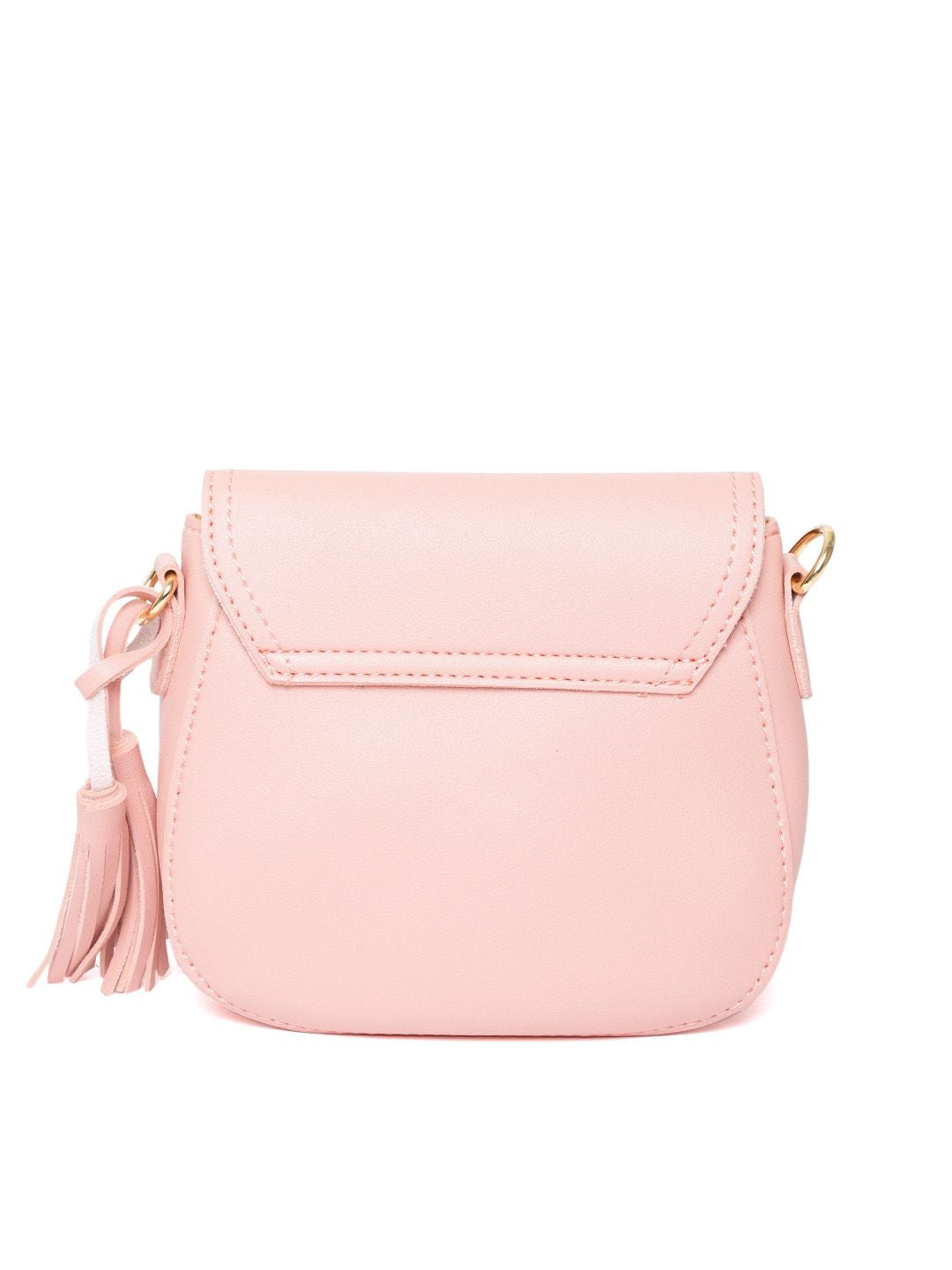 Lino Perros Pink Solid Sling Bag