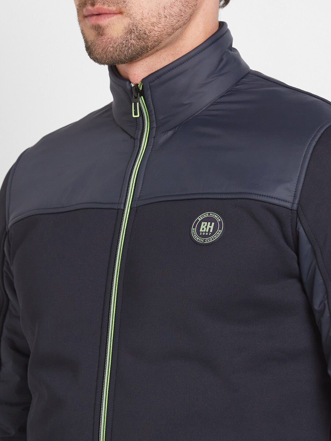 Being Human Mock Collar Bomber Jacket