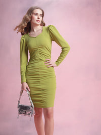 DressBerry Ruched Bodycon Dress