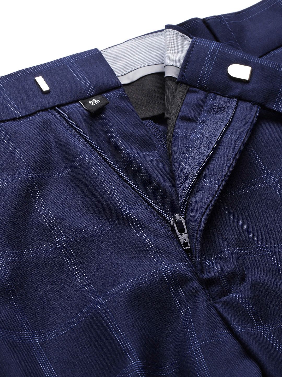 Park Avenue Neo Fit 2-Piece Checked Formal Suit