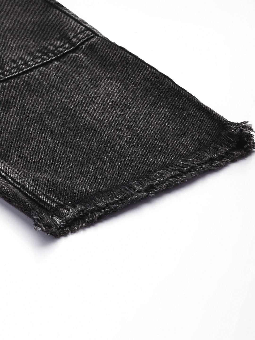 The Indian Garage Co Men Pure Cotton Vintage Straight Fit Light Fade Jeans