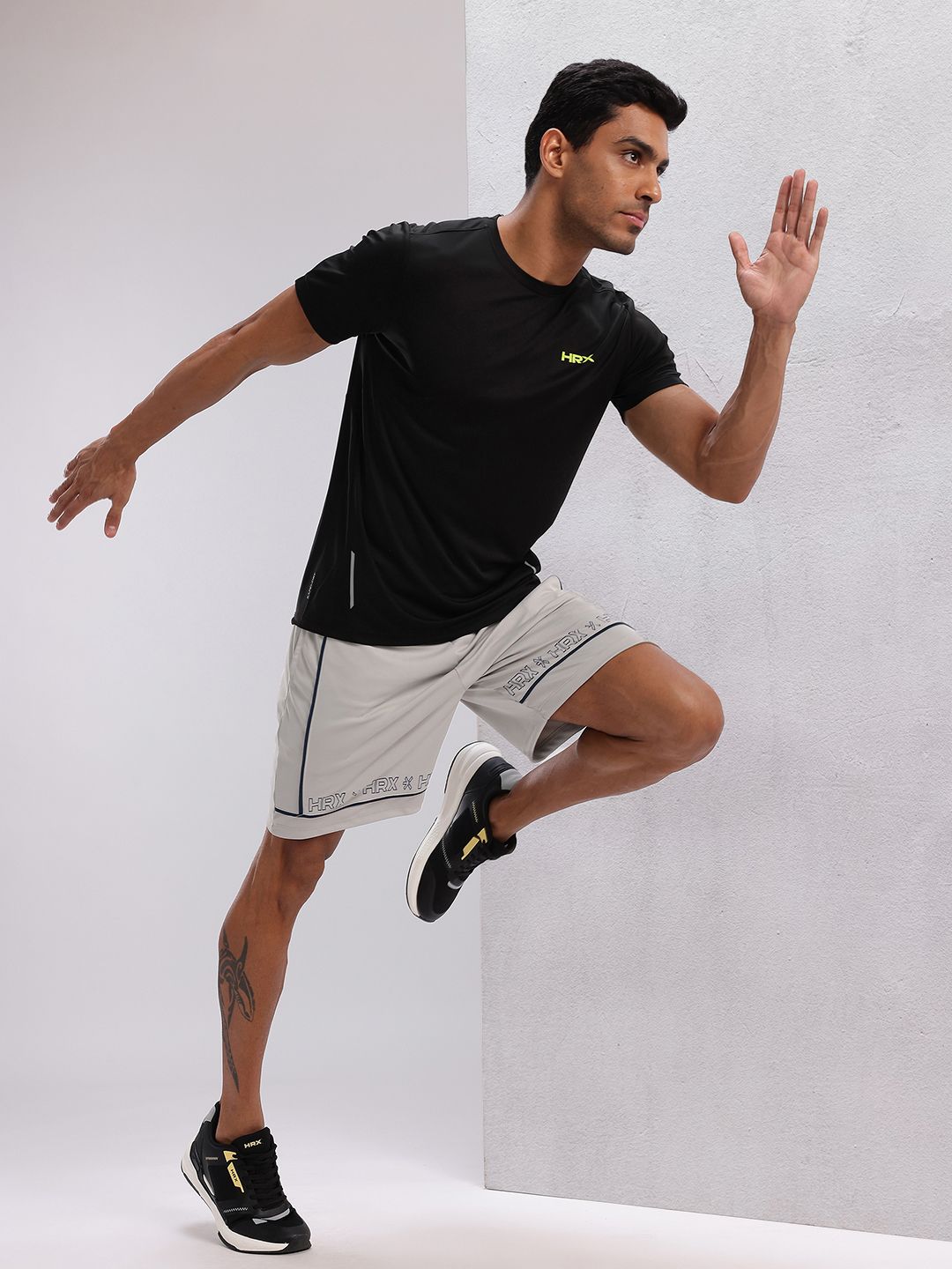 HRX by Hrithik Roshan Rapid-Dry Ultralite Running T-shirt