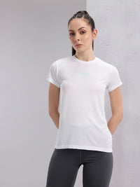 HRX by Hrithik Roshan Couple Collection Typography Printed Rapid Dry Running T-shirt