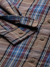 The Indian Garage Co Men Checked Casual Shirt