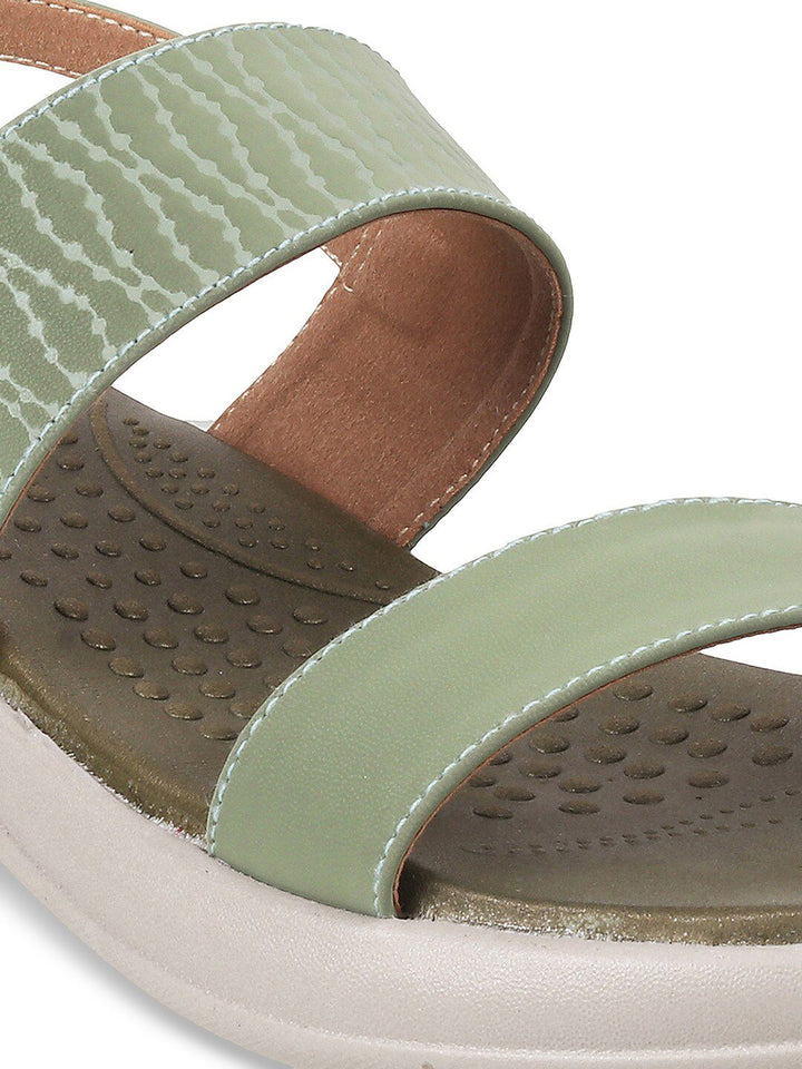 Mochi Open Toe Comfort Sandals With Backstrap