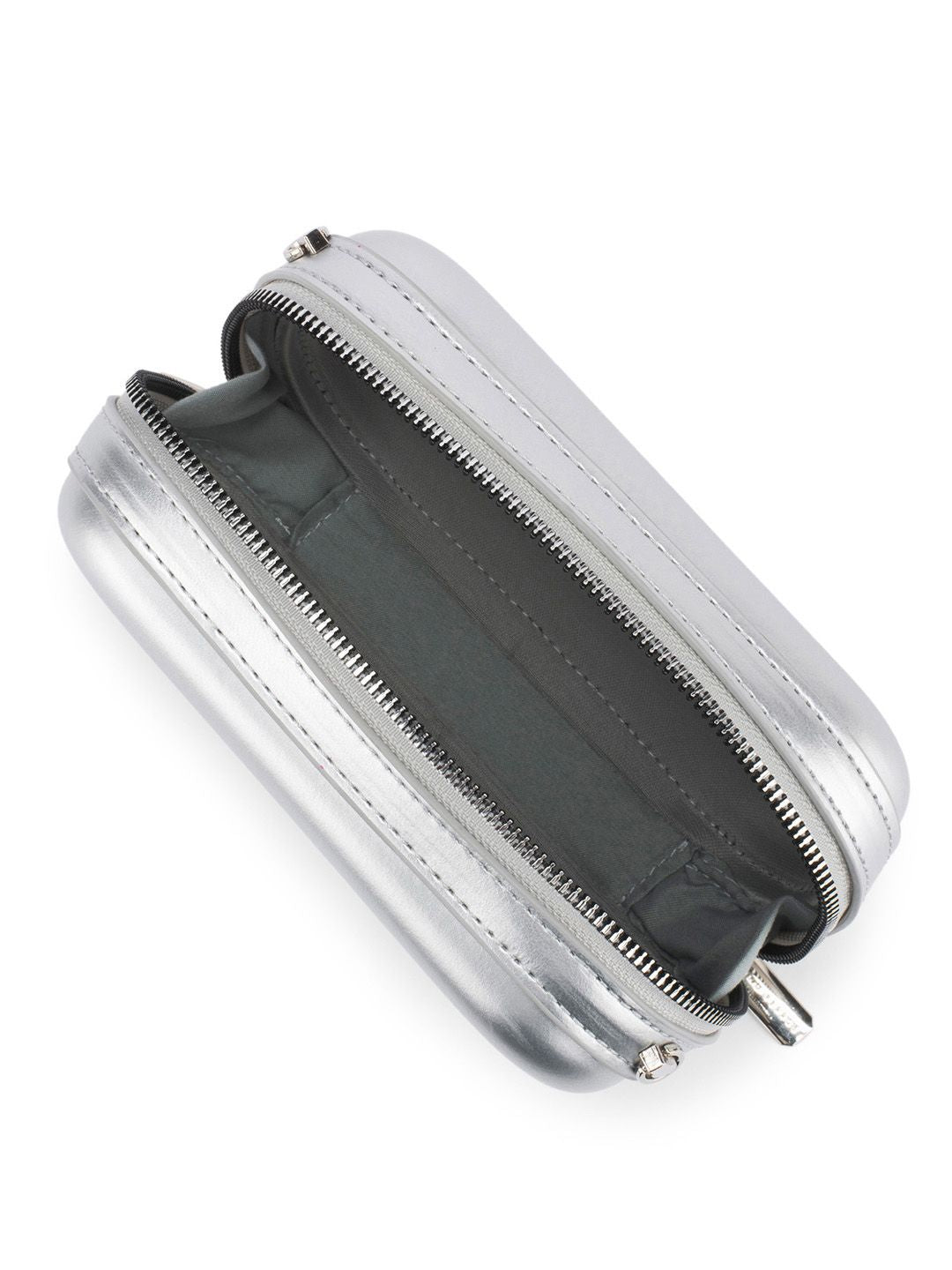 Lino Perros Structured Sling Bag with Cut Work