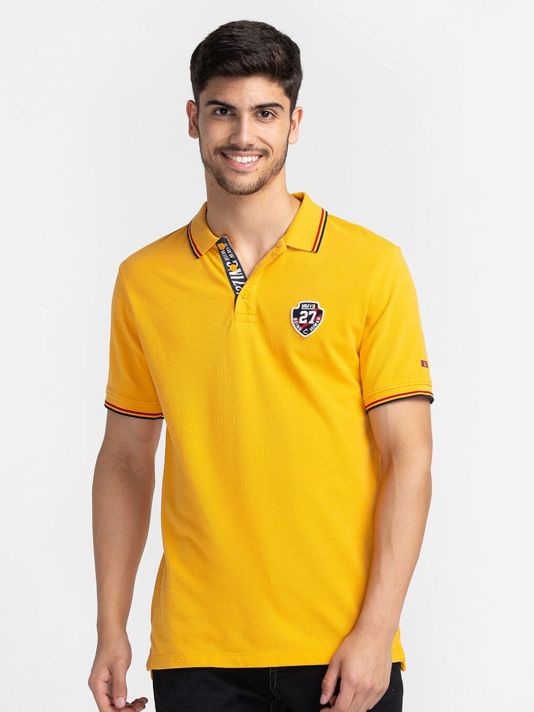 Being Human Polo Collar T-shirt