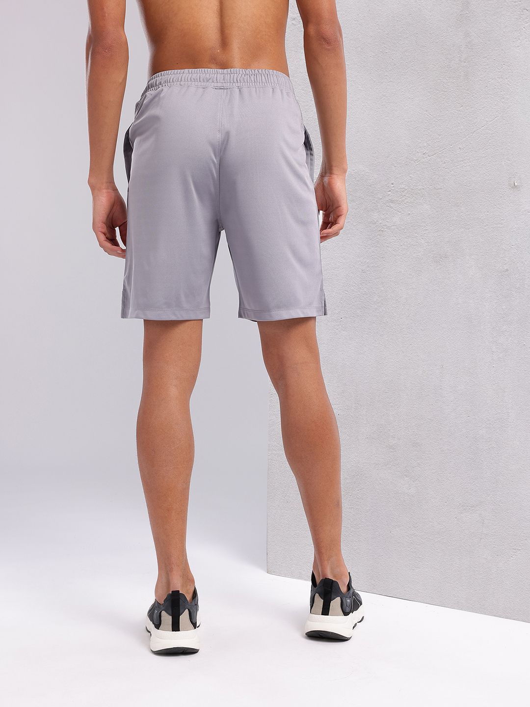 HRX by Hrithik Roshan Men Mid-Rise Brand Logo Detail Rapid-Dry Training Shorts