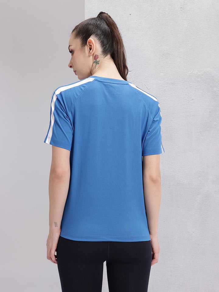 HRX by Hrithik Roshan Stripe Detail Training T-shirt