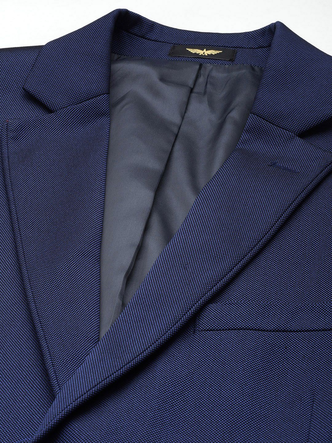 Park Avenue Super Slim Fit Notched Lapel Collar Single Breasted 3-Piece Party Wear Suit