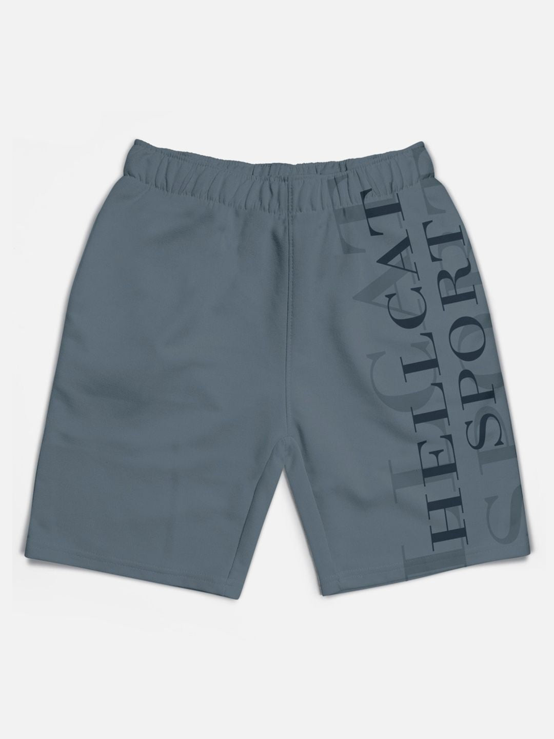 HELLCAT Boys Pack of 5 Typography Printed Cotton Mid-Rise Shorts