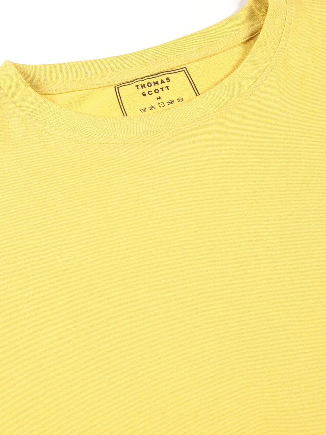 Thomas Scott Graphic Printed Drop-Shoulder Sleeves Oversized Pure Cotton T-shirt
