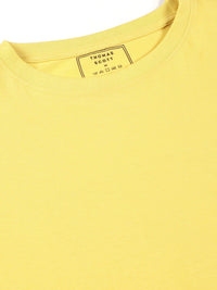 Thomas Scott Graphic Printed Drop-Shoulder Sleeves Oversized Pure Cotton T-shirt