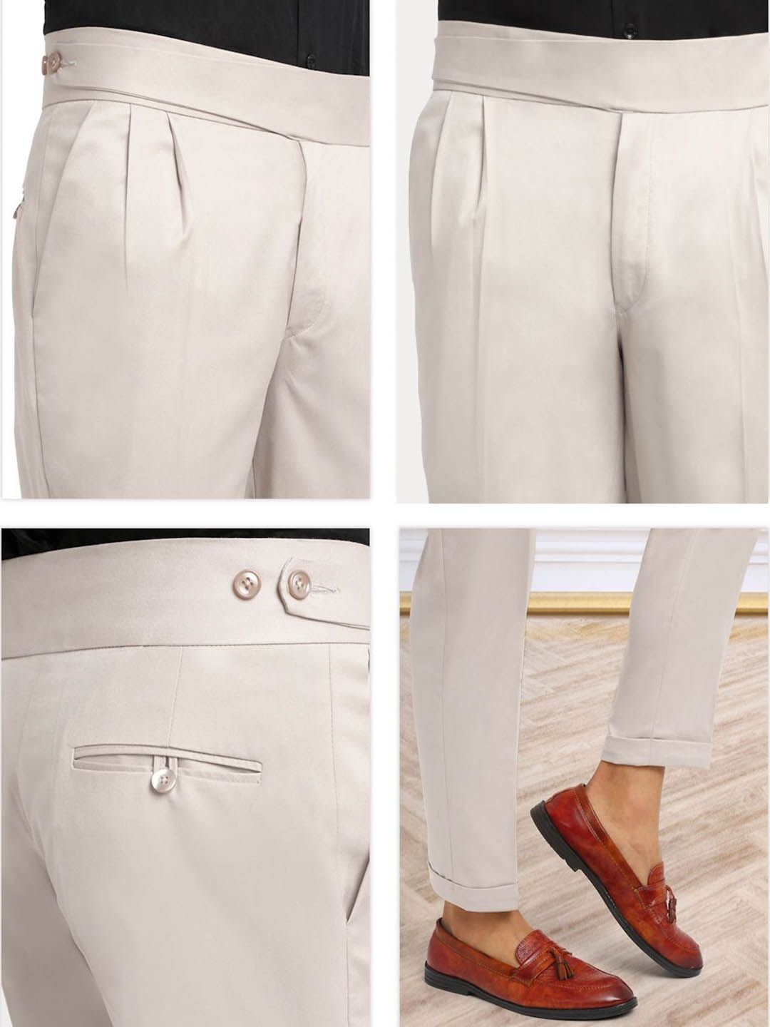 KLOTTHE Men Italian Gurkha Pants