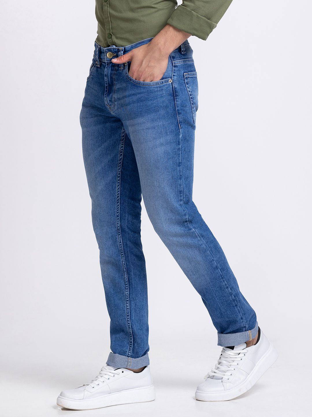 SPYKAR Men Rover Heavy Fade Stretchable Jeans