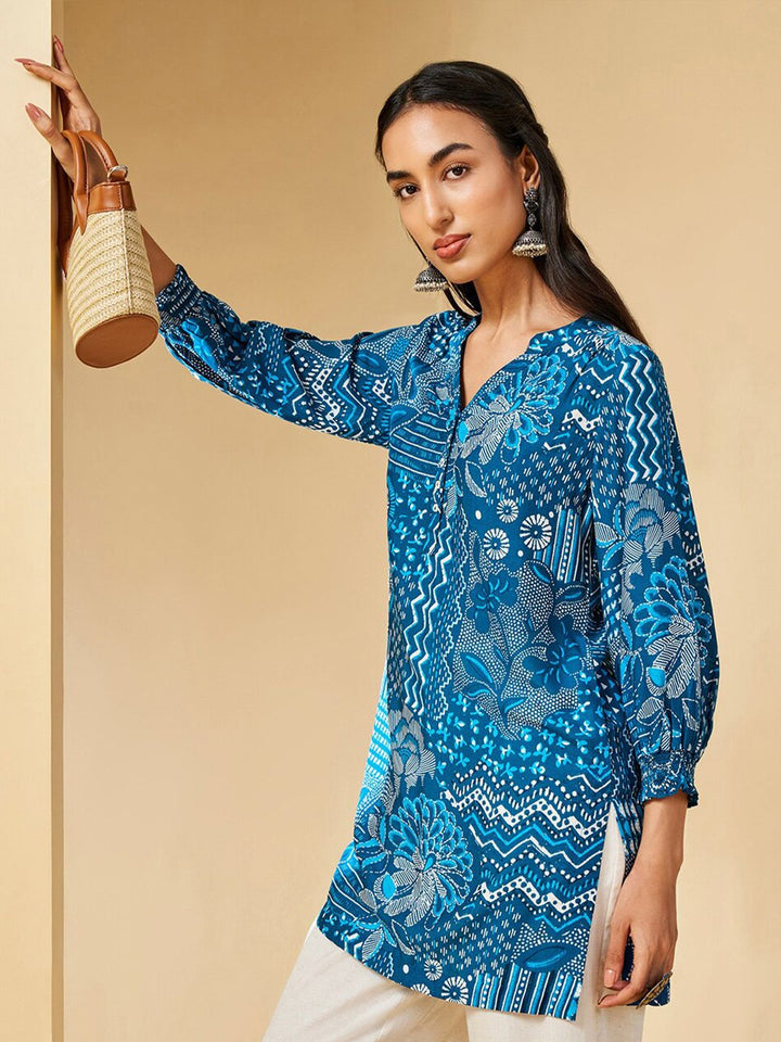 Global Desi Ethnic Printed Tunic