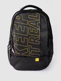 Gear Unisex Typography Printed Backpack 36L