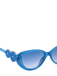 IRUS by IDEE Women Oval Sunglasses with UV Protected Lens IRS1347C5SG