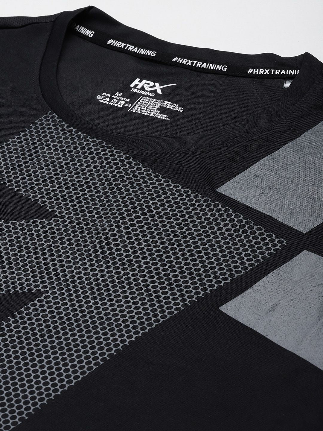 HRX by Hrithik Roshan Printed Rapid-Dry Training T-shirt