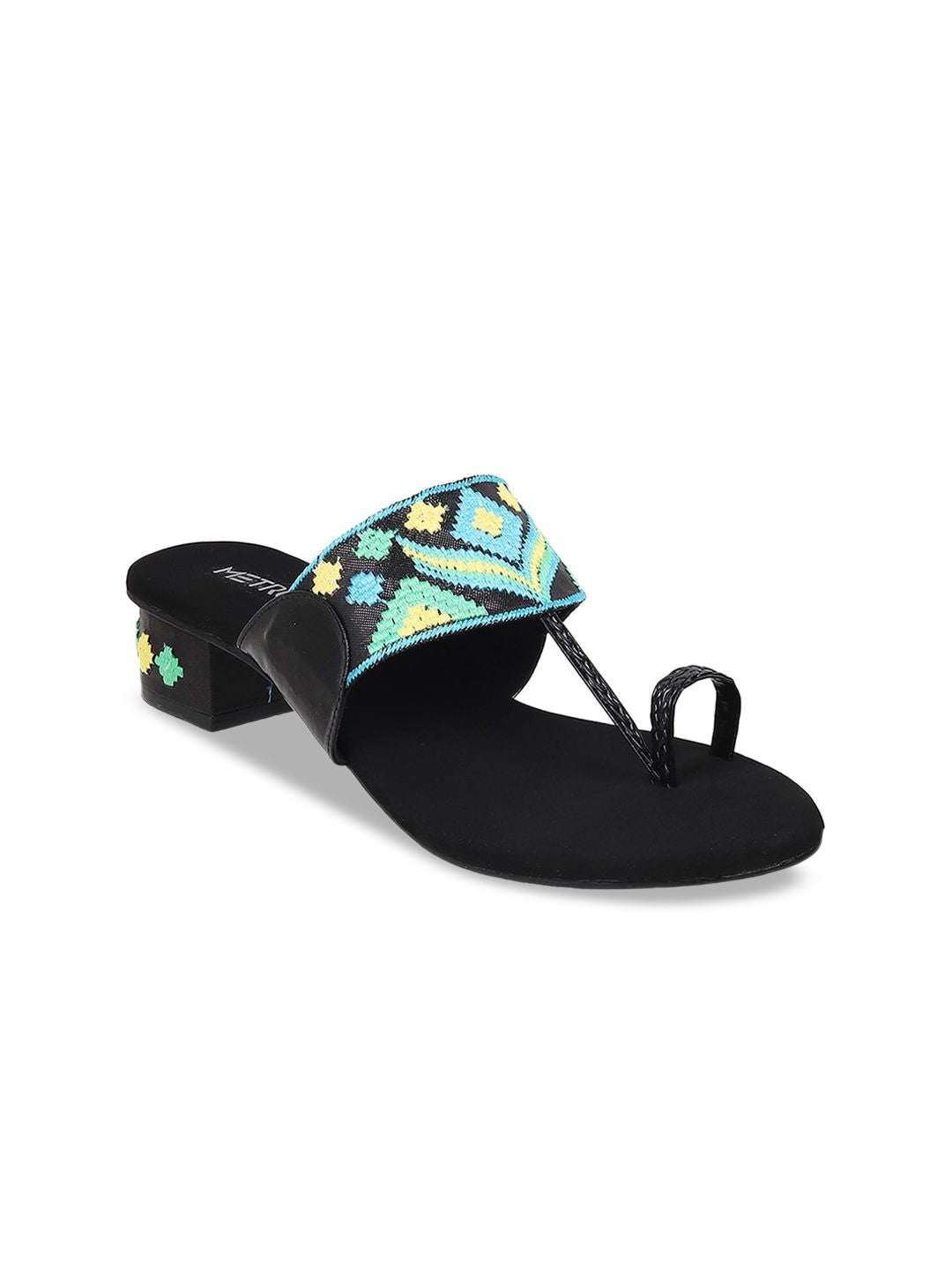 Metro Open Toe Block Sandals