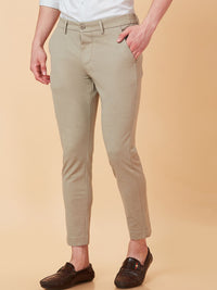 Being Human Men Mid Rise Easy Wash Cotton Chino Trousers