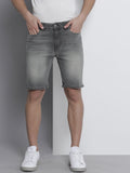Seluar pendek denim Garage CO Lelaki Grey Grey