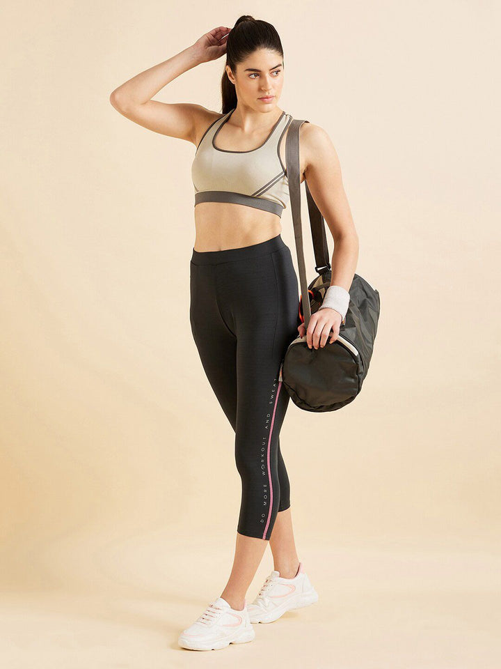 Sweet Dreams Women Regular Fit Mid-Rise Sports Capris