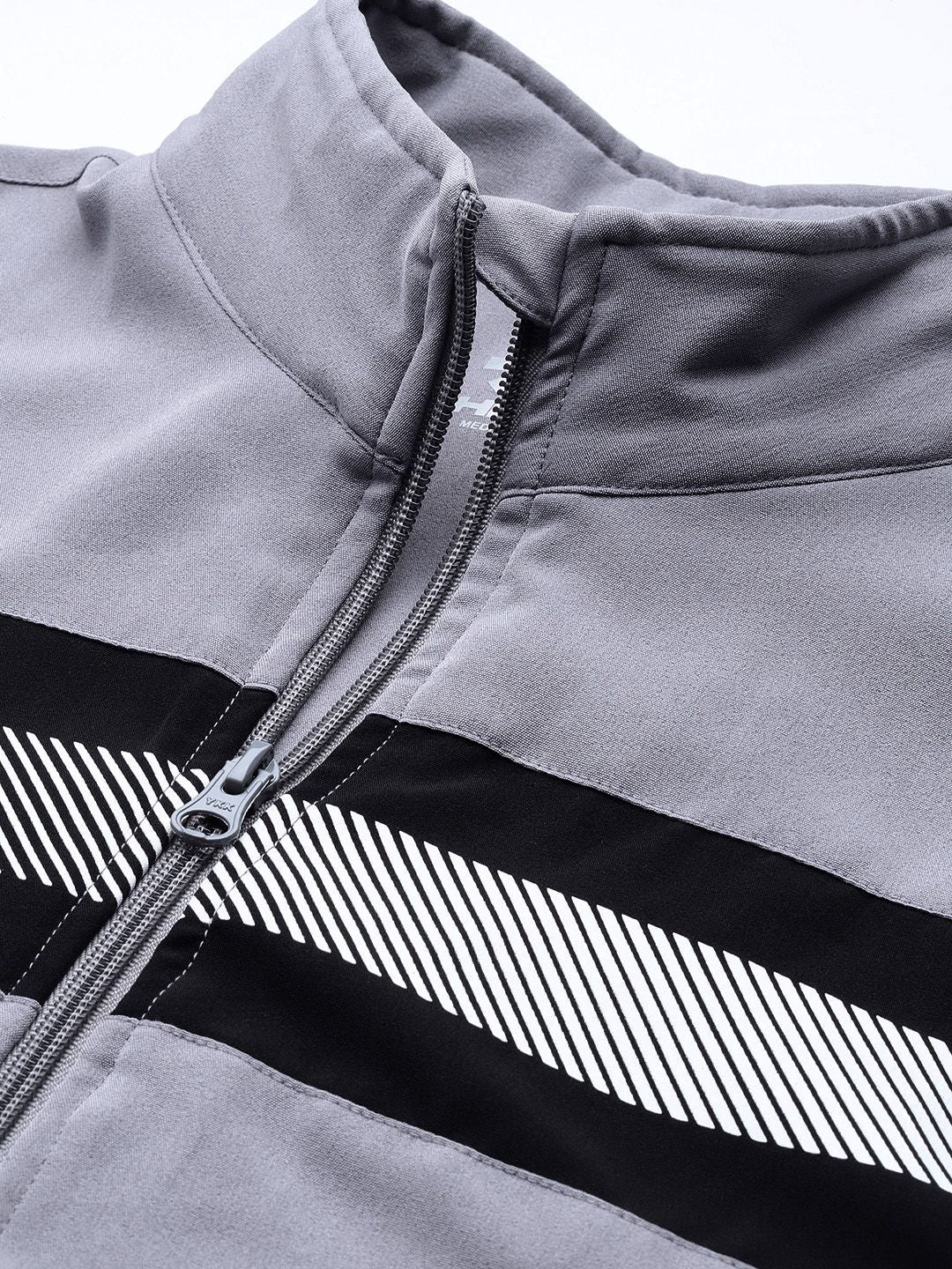 HRX by Hrithik Roshan Striped Rapid-Dry Running Tracksuit