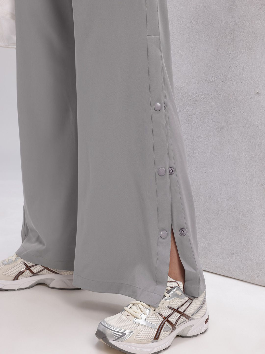 HRX by Hrithik Roshan Women Rapid-Dry Training Track Pants with Side Slits