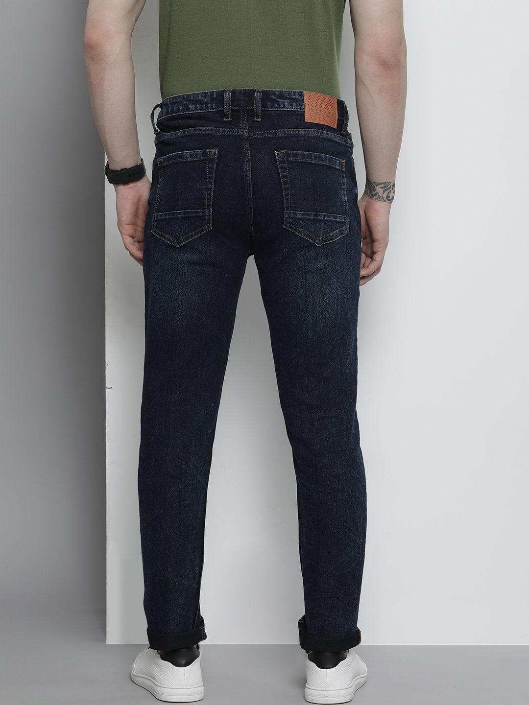 The Indian Garage Co Men Slim Fit Stretchable Jeans