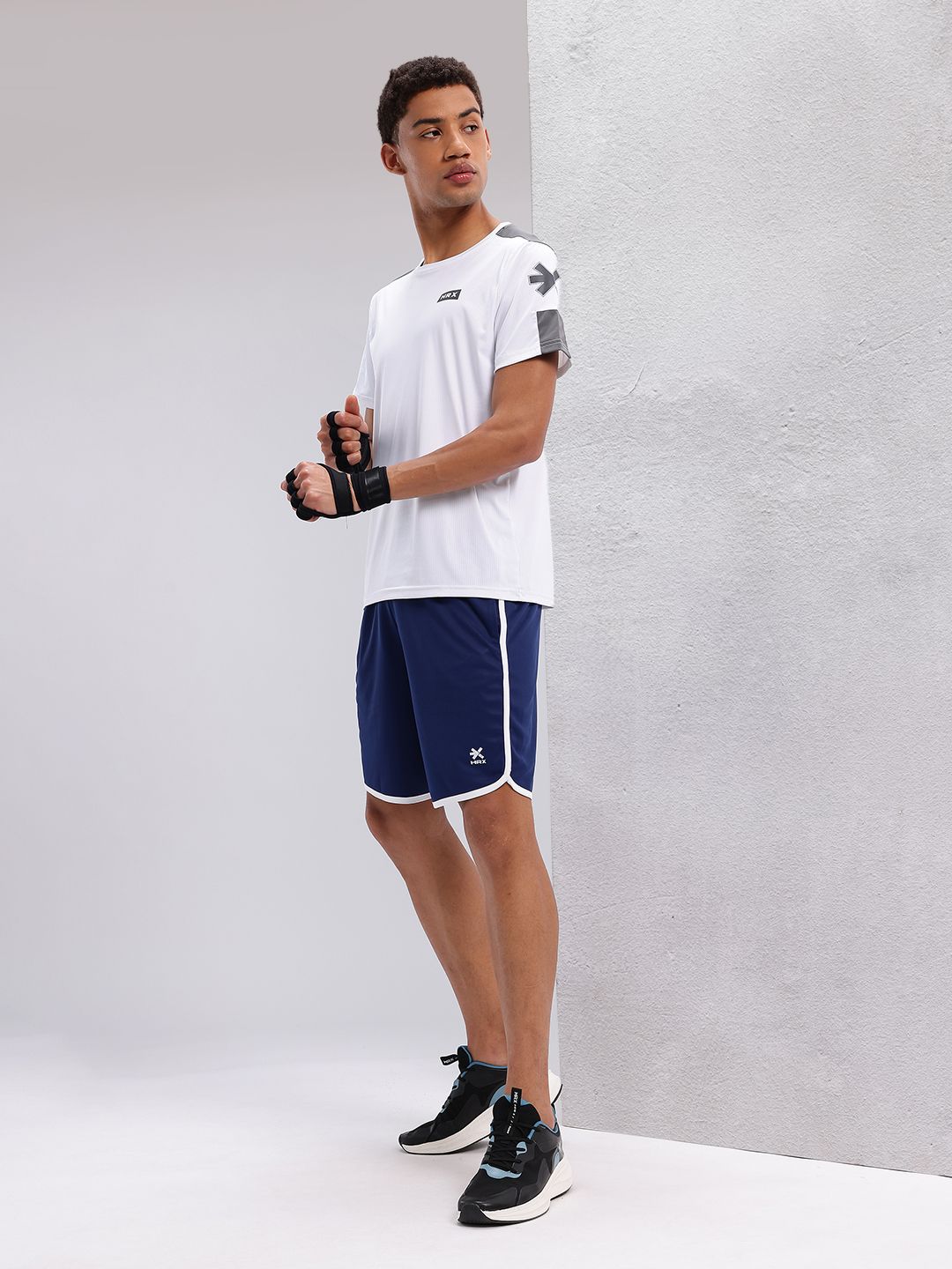 HRX by Hrithik Roshan Men Regular Fit Rapid-Dry Training Sports Shorts