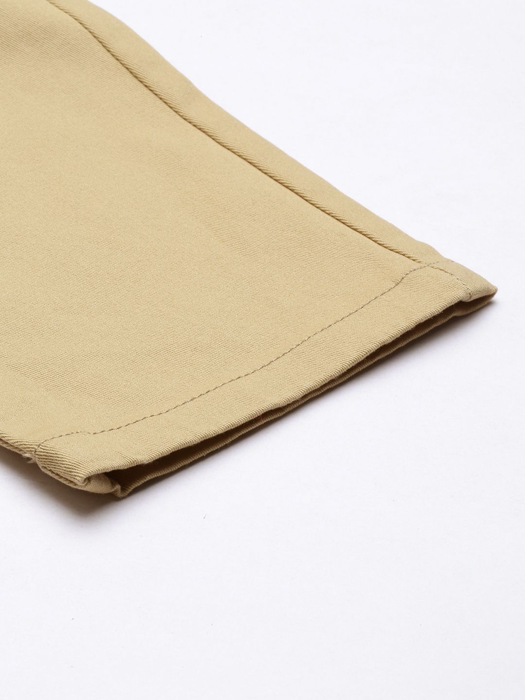 Garage CO Indian Lelaki Beige Slim Fit Chinos Seluar