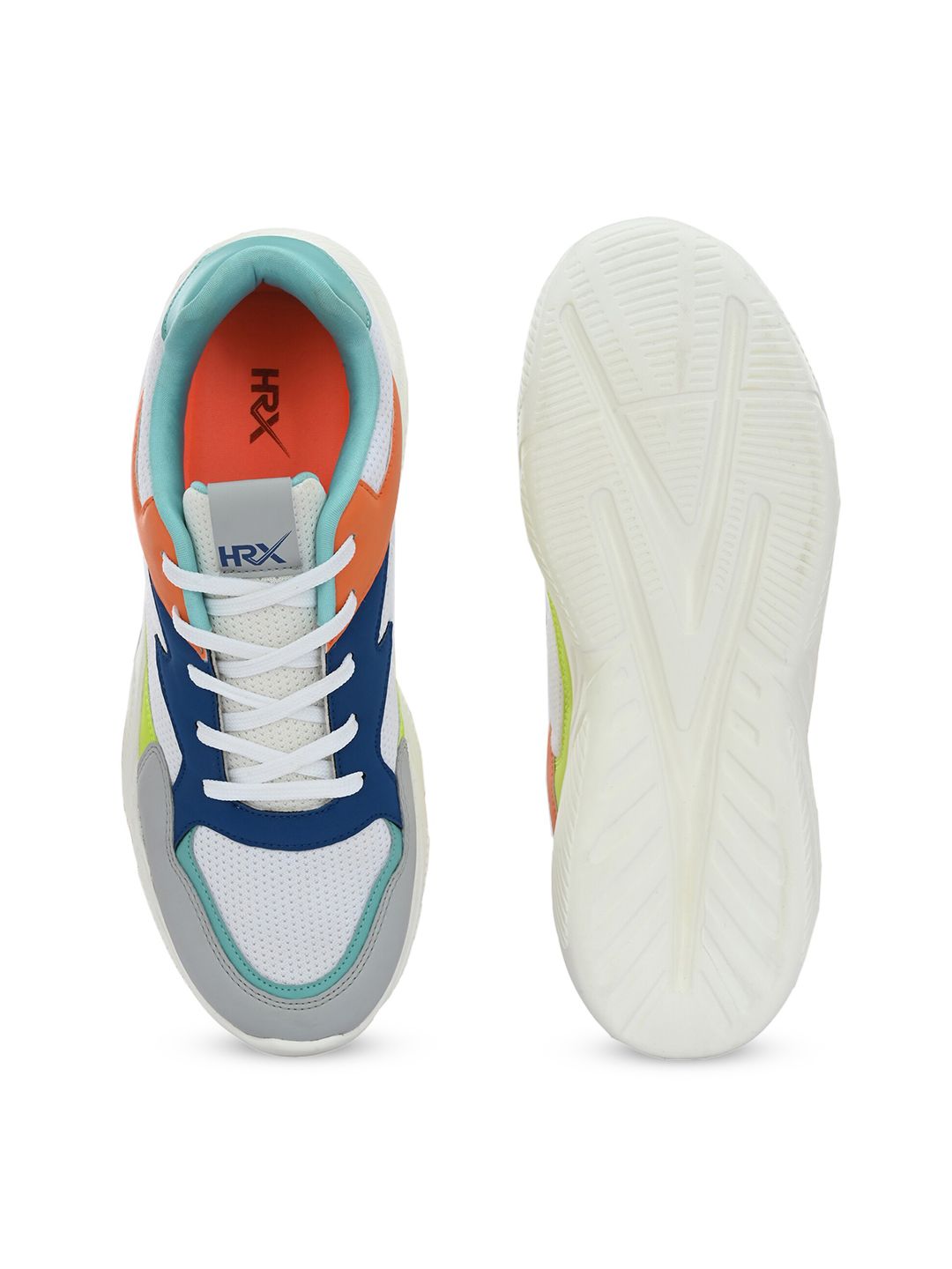 HRX by Hrithik Roshan Women White Mesh Running Sports Shoes