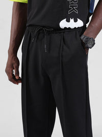The Indian Garage Co Men Loose Fit Textured Waffle Jogger