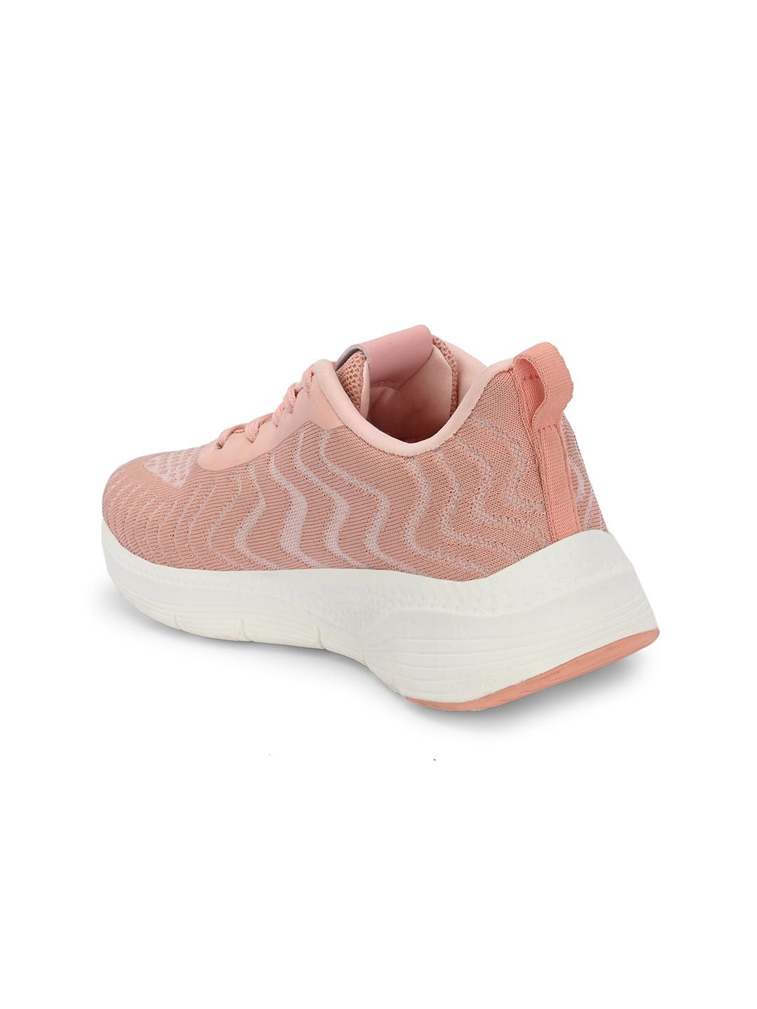 HRX by Hrithik Roshan Women Peach-Coloured & White Mesh Running Shoes
