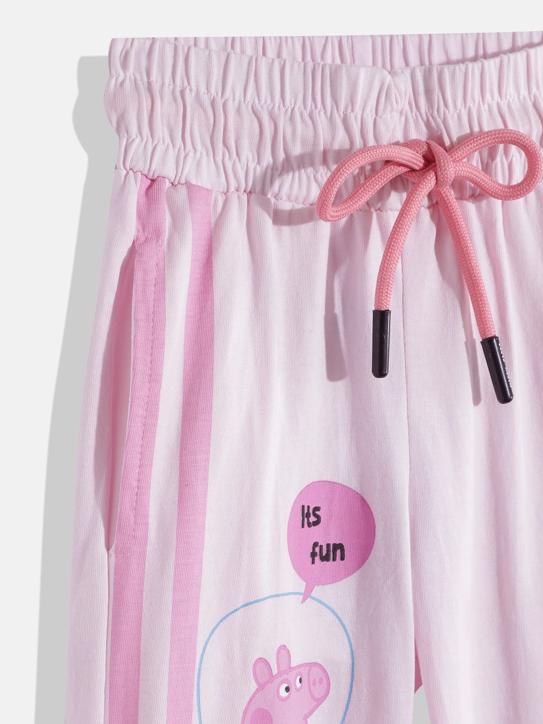 Happy Faces Girls Peppa Pig Pure Cotton Joggers