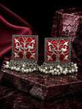PANASH Square Drop Earrings